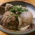 おでん4種盛り＠迷亭（2014年8月20日）