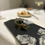 レミニセンス - 岐阜の鮎。器も独創的。必ず鰻がでます。