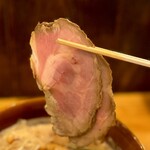 担々麺 麺山椒 - チャーシュー