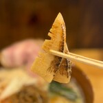 担々麺 麺山椒 - たけのこ