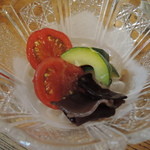 蕎麦 坐忘 - 前菜三種・冷し鉢