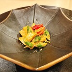 心一 - 夏野菜の胡麻和え