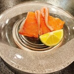 心一 - 時鮭の昆布締め