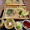 そば福 - 料理写真:なめこおろし天ざる