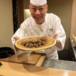 鮨 やすみつ - ガスエビ