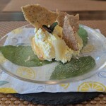 麦わら丘の朝市 - レモンのティラミス