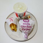 ケンタッキーフライドチキン 三宮さんプラザ店 - 和風チキンカツサンドセット