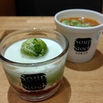 スープストックトーキョーカフェ - 料理写真:チェ、サラダスープ
