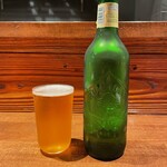 酒と肴 ててて - ててて初めてのビール これから本格的な夏へ 自身需要も多くなりそうです