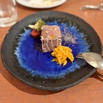 横浜馬車道 旬の肉料理イタリアン オステリア・アウストロ - 本州鹿のテリーヌ