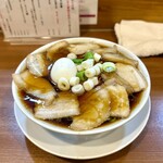 濃厚中華そば 佐とう - 特盛チャーシュー中華そば