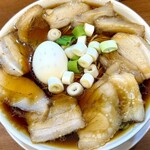 濃厚中華そば 佐とう - 特盛チャーシュー中華そば