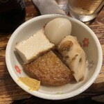 三ぶちゃん - お通し