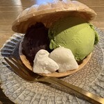 うめだ商店 - 餡モナカ