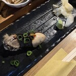 うめだ商店 - 煮牡蠣の握り寿司