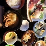 魚処 おお田 - 蟹のお味噌汁も出汁がしっかりとでています