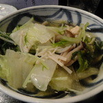 こいそ - 鶏ミンチと野菜のあごだし仕立て