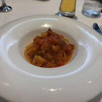 Gentillesse KOMACHI - パスタ。ソースがとても美味しかったです。イベリコ豚のベーコンがとても美味しい。