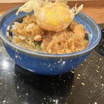 てんぷら 一心 - 卵天ぷらオン！