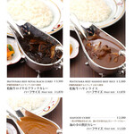 東洋軒 - カレーのメニュー