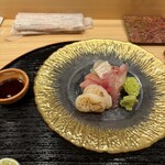 割烹 花穂 - お刺身4種
