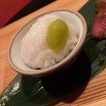 にくの匠 三芳 - 銀杏の飯蒸し