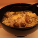 和食 瑞木 - きのこのかきたま、中には冬瓜と豆とうふ