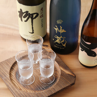 京都産クラフトビールや地酒など、厳選ドリンクを豊富にご用意