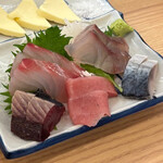 晩杯屋 エル守口店 - お造り5種@500