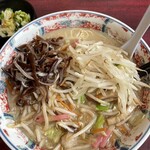 佐賀ラーメン 喰道楽 - 野菜ラーメン