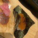 最魚の晩餐～寿司と牡蠣と日本酒の裏切り～ - 