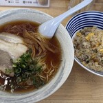 メンメン - 料理写真:ラーメン並  炒飯