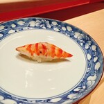 神戸・鮨かねさか - 追加で海老を