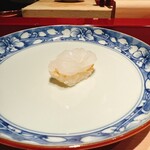 神戸・鮨かねさか - 特に技術が素晴らしくて感動したイカ