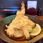 はるりん - 海老天揚げもちおろしぶっかけ