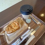 お菓子のほんだ - アップルパイ＋コーヒー