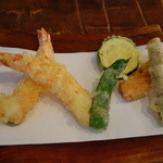 手打蕎麦 じゆうさん - 「天ぷら」                                          2014年6月