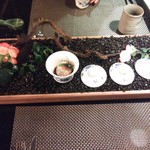 鈺善閣 - 里芋を揚げたもの