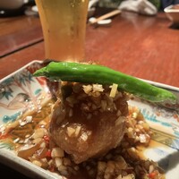 膳處漢ぽっちり - 鱧の香味ソース
