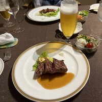 開晴亭 北山店 - メインディッシュ：珍しく牛肉をオーダー