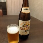 瀬戸内味覚処 芸州 本店 - キリン一番搾り瓶ビール