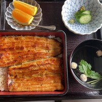 駒形前川 浅草本店 - 坂東太郎うな重上