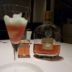 レストラン ラ フィネス - モヒートとアールグレーのグラニテ