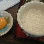 稲廼家 - 泡雪なようなとろろと生卵