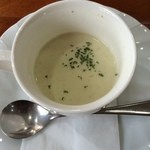 Resutoran Hausukeiei - セット  サツマイモのスープ