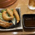 初恋屋 - 鶏皮餃子はホッピーに合う！