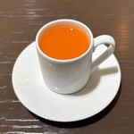 西洋風料理 熱海 KOUWA - 【人参とオレンジの冷たいスープ】