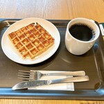 スターバックスコーヒー - ワッフルとコーヒー