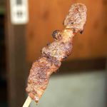 お食事処 たぬき - 飛騨牛串焼き６００円