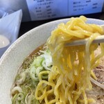 星の砂 - 塩ラーメン麺アップ